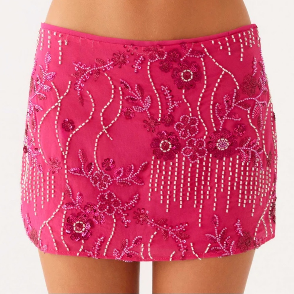 Peppermayo sequin mini skirt